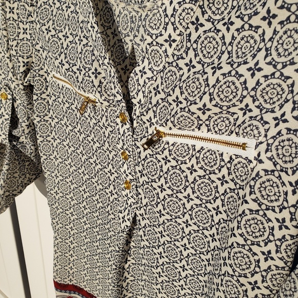 Rue 21 boho geometric blouse - Picture 5 of 8